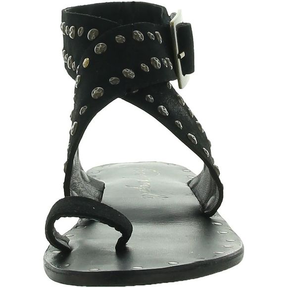Free People Black Studded Sandals - Picture 2 of 3